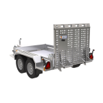 Remorque porte-engins Saris PMT plateau surbaissé 300x150 3500 kg