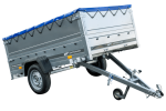 Remorque basculante 230x125 avec double ridelles 750 kg – Image 5