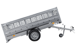 Remorque basculante 264x125 UNITRAILER jusqu'à 750 kg – Image 4