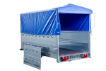 Remorque basculante UNITRAILER Garden 264x125 H800 750 kg – Image 3