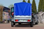 Remorque basculante 200x106 avec bâche haute bleue jusqu'à 750 kg – Image 4