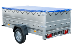 Remorque basculante 230x125 avec double ridelles 750 kg – Image 3