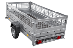 Remorque basculante 264x125 UNITRAILER jusqu'à 750 kg – Image 3