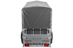 Remorque basculante 200x106 avec bâche haute e griglia 750 kg – Image 3