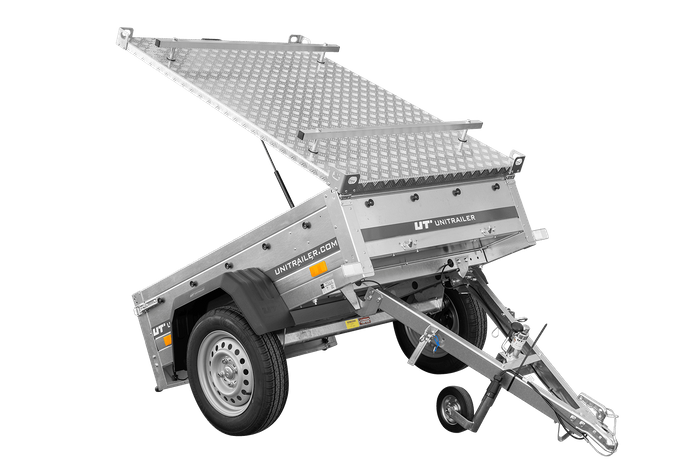6-1.png Remorque basculante 150x106 avec couvercle aluminium 750 kg – Image 1