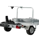 Remorque moto transversale Debon pour camping-car 750 kg