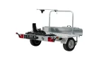 Remorque moto transversale Debon pour camping-car 750 kg