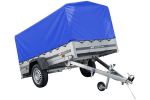 Remorque basculante 230 avec bâche haute jusqu'à 750 kg