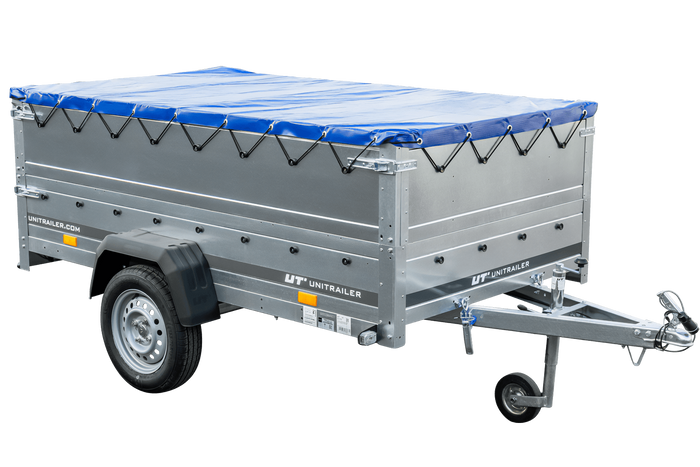 60-3.png Remorque basculante 230x125 avec double ridelles 750 kg – Image 1