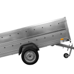 Remorque basculante UNITRAILER 264x125 telo H0 750 kg