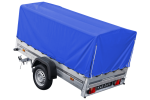 Remorque basculante 230 avec bâche haute jusqu'à 750 kg – Image 2
