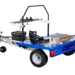 Remorque avec ridelles Pongratz MA 750 kg mono-essieu