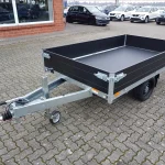 Remorque benne Saris K1 256x150 1500 kg mono-essieu
