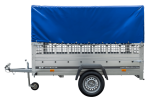 Remorque basculante 230x125 avec bâche haute e griglia 750 kg – Image 3