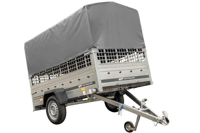 66-4.png Remorque basculante 230x125 avec bâche haute 750 kg – Image 1
