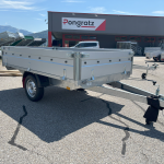 Remorque basculante avec ridelles 250x125 750 kg