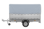 Remorque basculante 264x125 avec ridelles renforcées 750 kg – Image 4