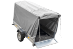Remorque basculante 230 avec bâche haute 750 kg – Image 2