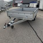 Remorque avec ridelles alluminio 256x150 1500 kg