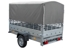 Remorque basculante 230x125 avec bâche haute 750 kg – Image 4