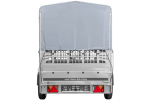 Remorque basculante 264x125 avec bâche haute H800 750 kg – Image 3