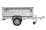 Remorque basculante 200x125 avec bâche haute e griglia 750 kg – Image 4
