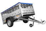 Remorque basculante UNITRAILER Garden 200x125 H0 750 kg