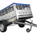 Remorque basculante UNITRAILER Garden 200x125 H0 750 kg