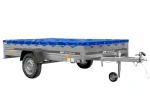 Remorque basculante 264x150 avec bâche 750 kg