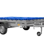 Remorque basculante 264x150 avec bâche 750 kg