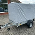 Remorque freinée Humbaur H132513 251x131 telo alto 1300 kg