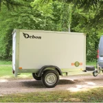 Remorque fourgon Debon Roadster 220 mono-essieu 1300 kg compact