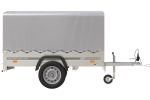 Remorque basculante 200x125 avec bâche haute jusqu'à 750 kg – Image 3