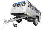 Remorque basculante Garden Trailer 201 200x125 avec bâche 750 kg