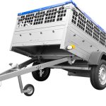 Remorque basculante Garden Trailer 201 200x125 avec bâche 750 kg