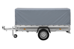 Remorque basculante 264x126 avec bâche H800 jusqu'à 750 kg – Image 2