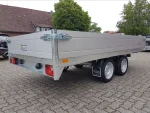 Remorque porte-voiture plateau Saris PL 356x184 2700 kg double essieu – Image 2