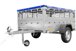 Remorque basculante Garden Trailer 201 200x125 avec bâche 750 kg – Image 4