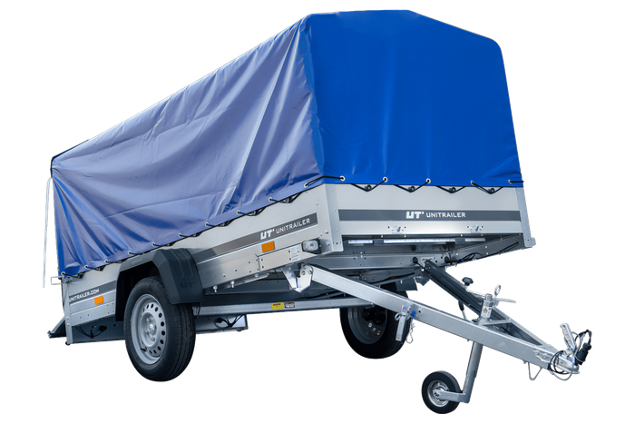 85.png Remorque légère 264x125 avec bâche e telaio jusqu'à 750 kg – Image 1