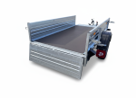 Remorque avec ridelles tandem 251x125 2600 kg – Image 3