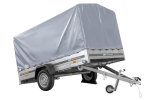 Remorque basculante 265x150 avec bâche H1100 jusqu'à 750 kg – Image 2
