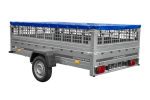 Remorque basculante Garden 265 KIPP 264x150 avec filet 750 kg – Image 3