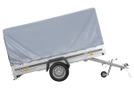 Remorque basculante 265x150 avec bâche H1100 jusqu'à 750 kg – Image 3
